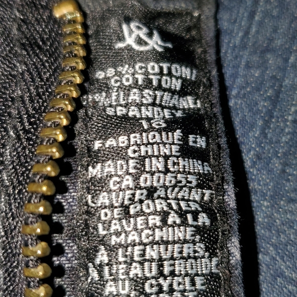 Plus size Unique reversible skinny jeans - Picture 3 of 3
